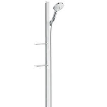 Душовий набір Hansgrohe Raindance Select S 120 3jet 27646400 хром/білий, фото №1