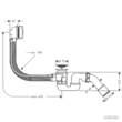 Сифон для ванни Hansgrohe Flexaplus 58143000, фото 2