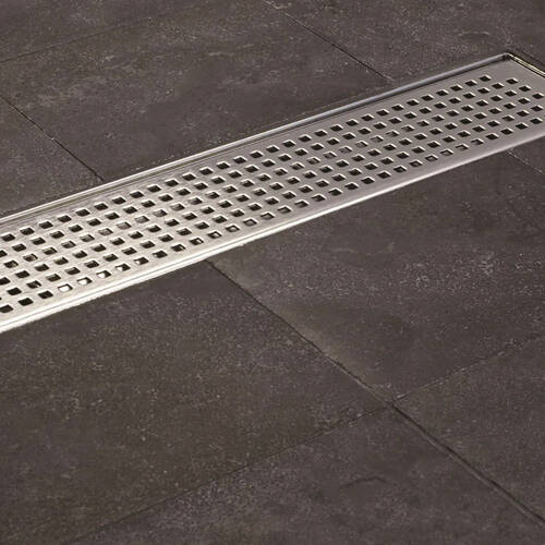 Решітка для душового каналу ACO ShowerDrain C-line 9010.88.69 (408565) 785 мм квадрат, фото 4