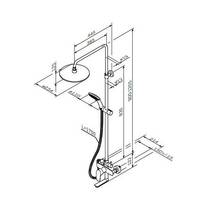 Душевая система AM.PM Like ShowerSpot F0780900, фото №6