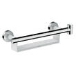 Поручень Hansgrohe Unica Comfort 26328400 з полицею хром, фото 1