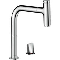 Змішувач для кухні Hansgrohe Metris Select M71 73804000 хром, фото №1