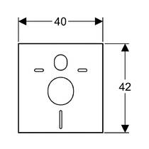 Звукоизолирующая прокладка Geberit 156.050.00.1, фото №2