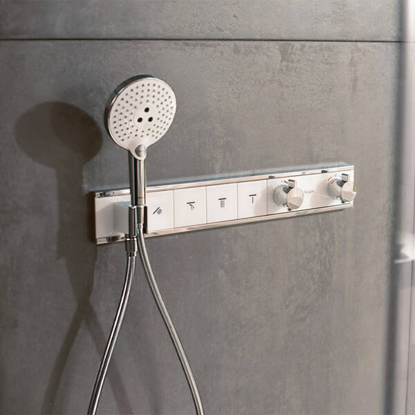 Ручний душ Hansgrohe Raindance Select S 120 3jet 26530400 хром/білий, фото 3