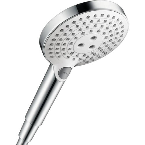 Ручний душ Hansgrohe Raindance Select S 120 3jet 26530400 хром/білий, фото 1