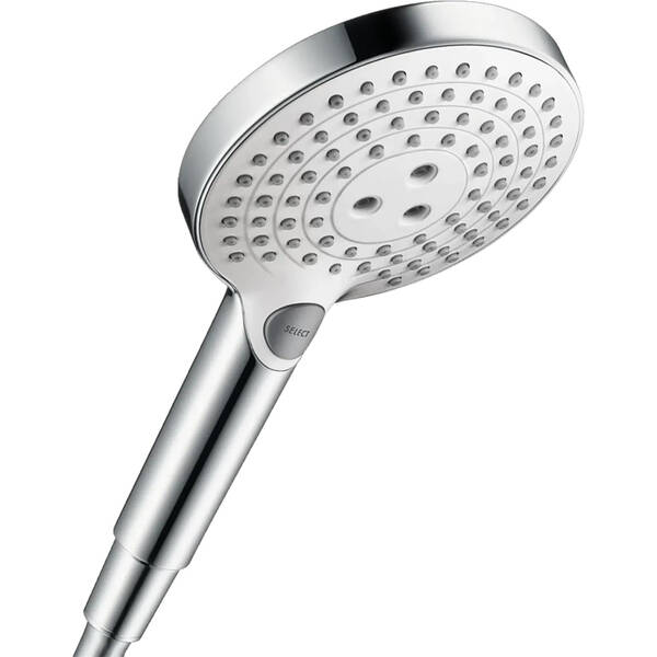 Ручний душ Hansgrohe Raindance Select S 120 3jet 26530400 хром/білий, фото 1