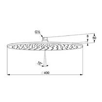 Верхний душ Kludi A-Qa 6434005-00 хром, фото №2