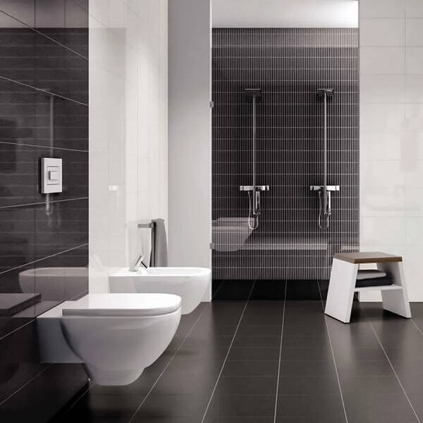 Керамогранит Megagres Моноколоры Black Pol 6603 60x60 см, фото 3