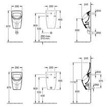 Крышка для уринала Villeroy&Boch Omnia 88476101, фото №4