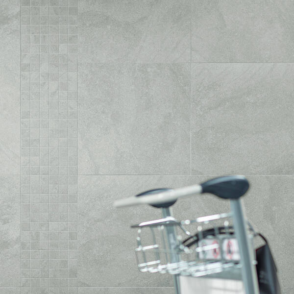 Керамограніт Lasselsberger Rako Kaamos Dak44587 Grey 44,5x44,5 см, фото 2