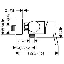 Смеситель для душа Hansgrohe Talis S 32620000, фото №2