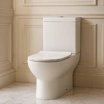 Унітаз-компакт Devit Fresh 3110121 безобідковий із сидінням Slim з дюропласту Soft Close, quick-fix, фото №4