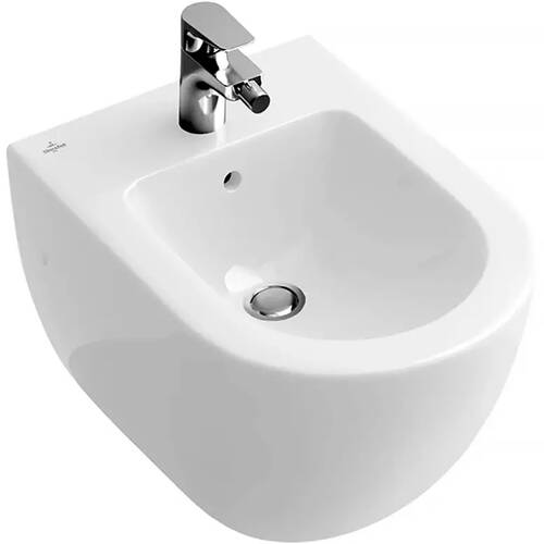 Биде подвесное Villeroy&Boch Subway 740000R1 с покрытием CeramicPlus, фото 1