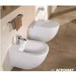 Биде подвесное Villeroy&Boch Subway 740000R1 с покрытием CeramicPlus, фото 3