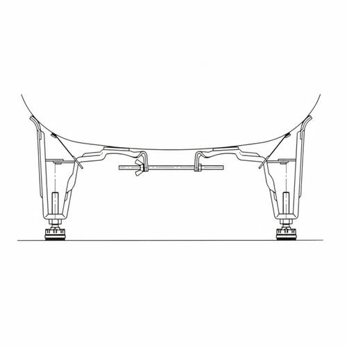 Ножки для ванны Kaldewei 581470000000 Mod.5030, фото 3