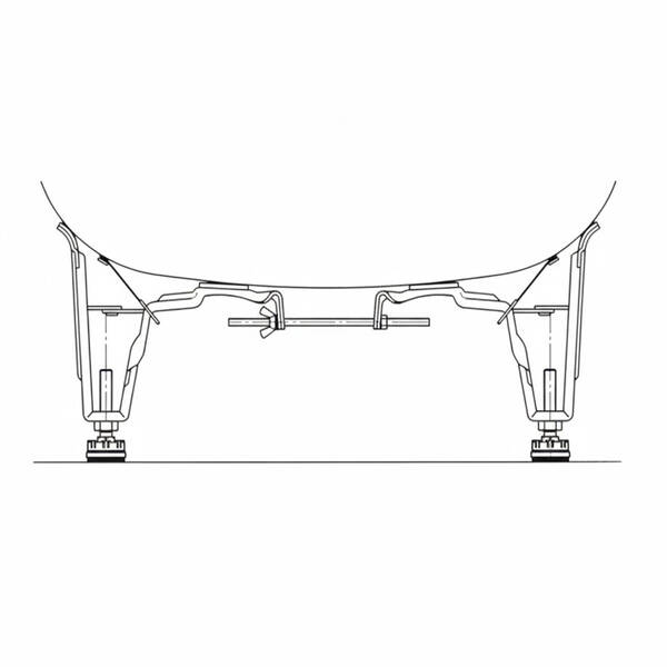 Ножки для ванны Kaldewei 581470000000 Mod.5030, фото 3