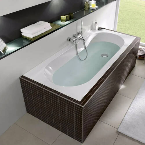Ванная квариловая Villeroy&Boch Oberon uBQ160OBE2V-01 160х75 см с ножками, фото 3