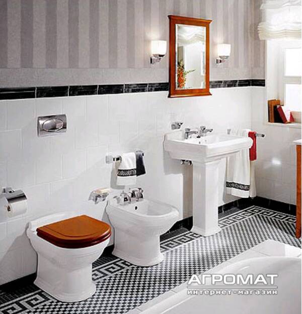 Унітаз підлоговий Villeroy&Boch Hommage 666310R2, фото 4