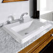 Раковина Villeroy&Boch Hommage 710263R1 63 см врезная в столешницу, фото 4