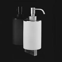 Дозатор для жидкого мыла Antonio Lupi Just14 с держателем белый, фото №2