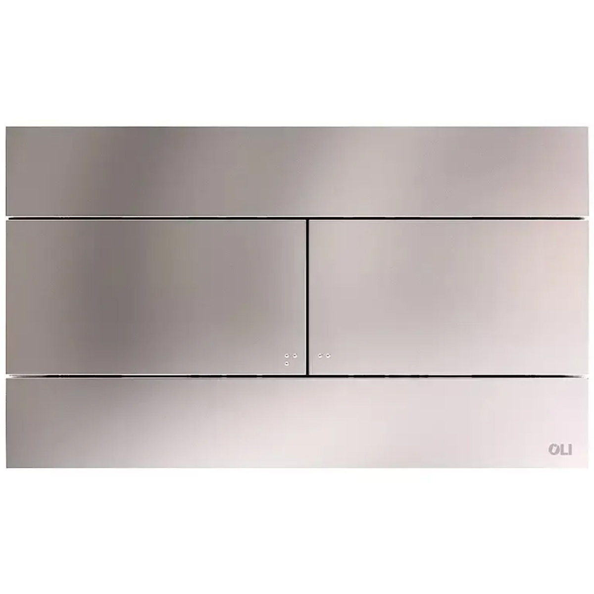 057141 Slim клавіша подвійного змиву, Inox (1 сорт)