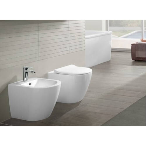 Унітаз підлоговий Villeroy&Boch Subway 2.0 5602R001 безобідковий, фото 3