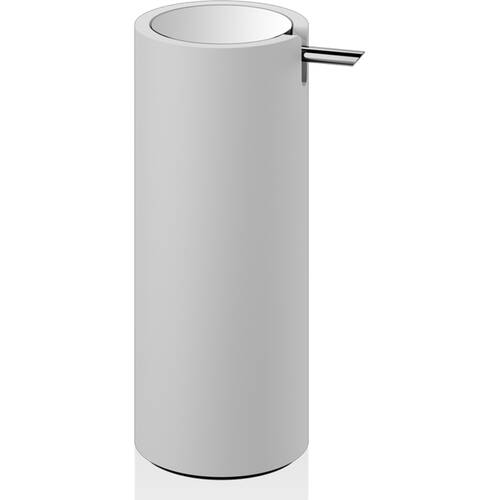 Дозатор для рідкого мила Decor Walther Stone 0972354 200 мл білий/хром, фото 1