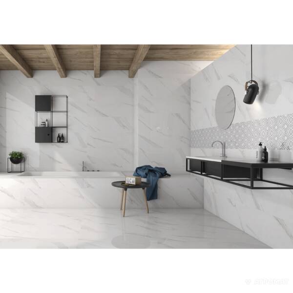 Керамограніт Geotiles Asaro Satuary Blanco Rect 60x60 см, фото 10