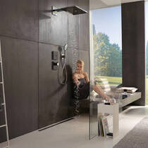 Душовий набір Hansgrohe Raindance Select S 3jet 26721400 хром/білий, фото №4