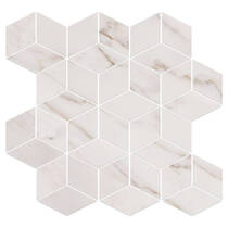 Декор Opoczno Carrara Pulpis Mosaic White 28x29,7 см, фото №1