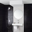 Держатель верхнего душа Hansgrohe 27412000 настенный, фото 4