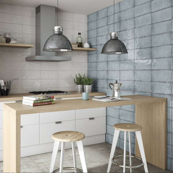 Керамограніт Bestile Iris Aguamarina 15x31,6 см, фото 2