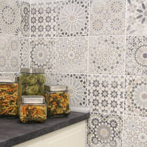 Керамогранит Monopole Ceramica Avenue Arabescos 18,7x18,7 см, фото №1