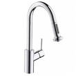 Змішувач для кухні Hansgrohe Talis S2 14877000 з висувним виливом, фото 1