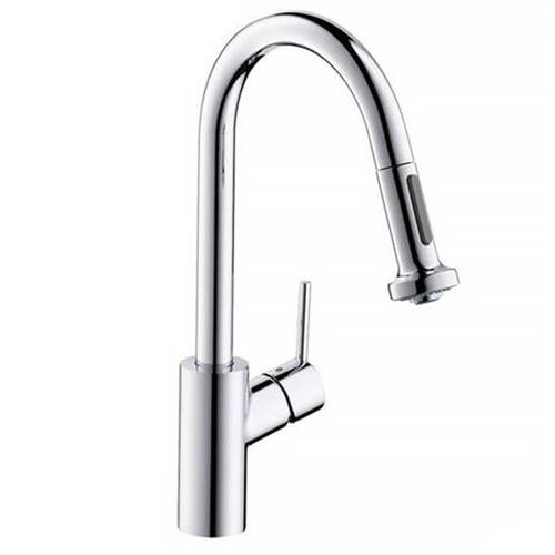 Змішувач для кухні Hansgrohe Talis S2 14877000 з висувним виливом, фото 1