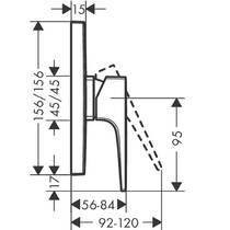 Смеситель для душа Hansgrohe Metropol 32565000, фото №2