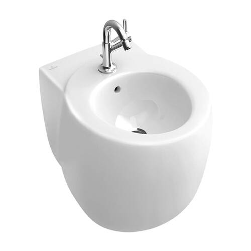 Биде подвесное Villeroy&Boch Aveo 741100R1 с покрытием CeramicPlus, фото 1