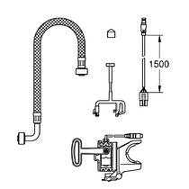 Комплект автоматичного змиву Grohe Sensia Arena 46944001, фото №2
