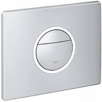 Клавіша змиву Grohe Nova Cosmopolitan Light 38809000 з LED-підсвічуванням та таймером, хром, фото №3