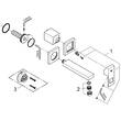 Змішувач прихованого монтажу для раковини Grohe Eurocube 19895000 S-розмір, хром, фото 3