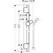 Душова штанга Hansgrohe Unica 28632000, фото 2