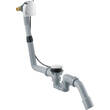Сифон для ванни Hansgrohe Exafill S 58113000 з функцією наповнення через перелив,  з набором накладок для зливу та переливу, фото 1