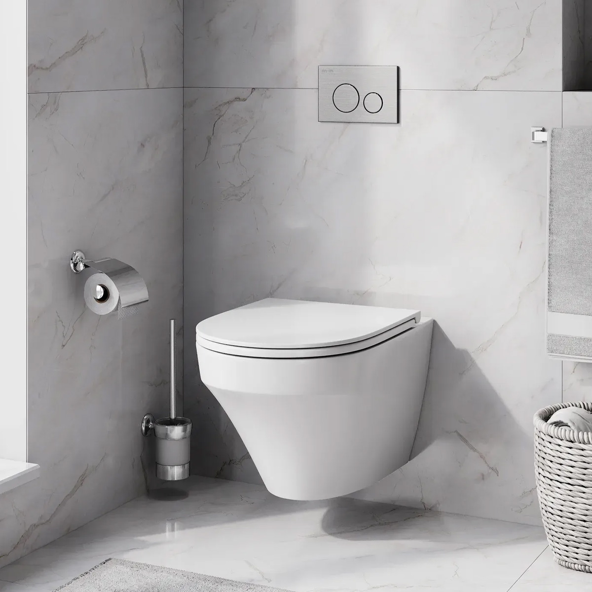 C501700WH Inspire Унітаз підвісний FlashClean (1 сорт)