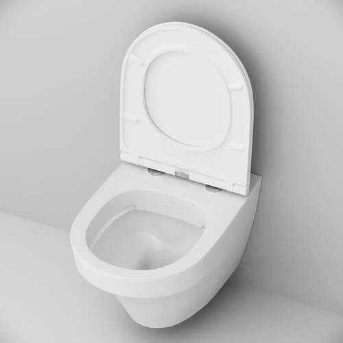 Унітаз підвісний Am.Pm Inspire C501700WH безобідковий FlashClean, фото 7