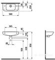 Раковина Laufen Pro H8169570001051 50 см, фото 3