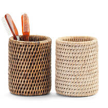Стакан Decor Walther Basket Ber 0931891 ротанг светлый, фото №2