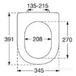 Кришка для унітаза Villeroy&Boch Subway 9M66S201 /Architectura Soft Close, фото 4