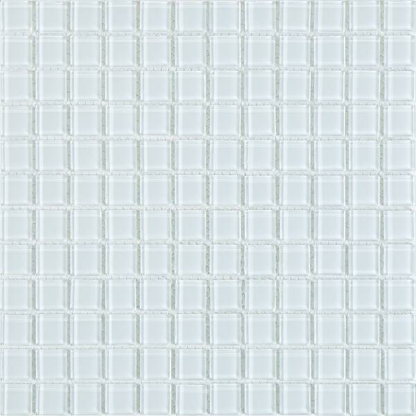 Мозаїка Mozaico De Lux S-Mos A-10 Crystal White 30х30 см, фото 1