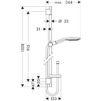 Душевой набор Hansgrohe Raindance Select 27803400, фото №2