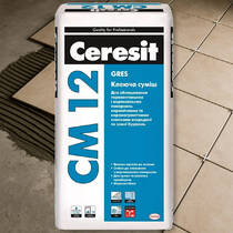 Клей для плитки Ceresit СМ-12 Gres для керамогранита и гресса 25 кг, фото №1